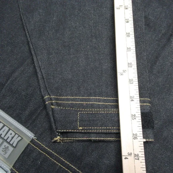 Vintage PJ Mark Raw Denim Jacket Men XL Trucker Pockets Button Up Dead Stock NEW